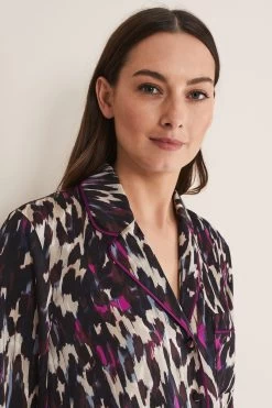Phase Eight Animal Millicent Pyjama Set -Fashion Women D23404s4