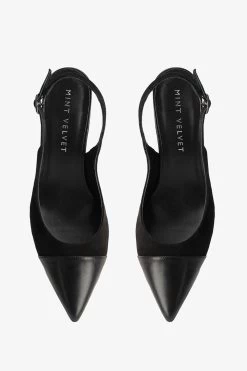 Mint Velvet Toe Cap Bea Court Shoes -Fashion Women D23896s4