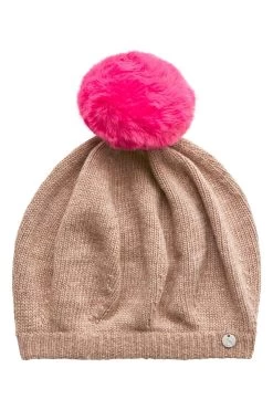 Joules Brown Cherie Beret Hat
