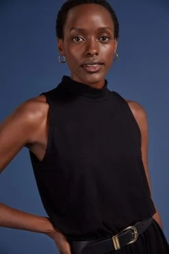 Baukjen Maggie-Anne Black Jumpsuit With Lenzing™ Ecovero™ -Fashion Women D25303s4