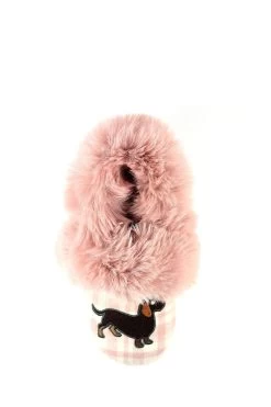 Lazy Dogz Pink Callie Full Slippers -Fashion Women D27414s3