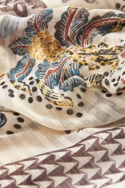 Next Multi Palm Print Lightweight Scarf -Fashion Women D28371s5