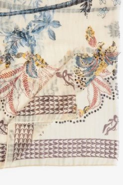 Next Multi Palm Print Lightweight Scarf -Fashion Women D28371s6