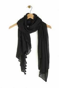 Mint Velvet Tassel Lightweight Scarf