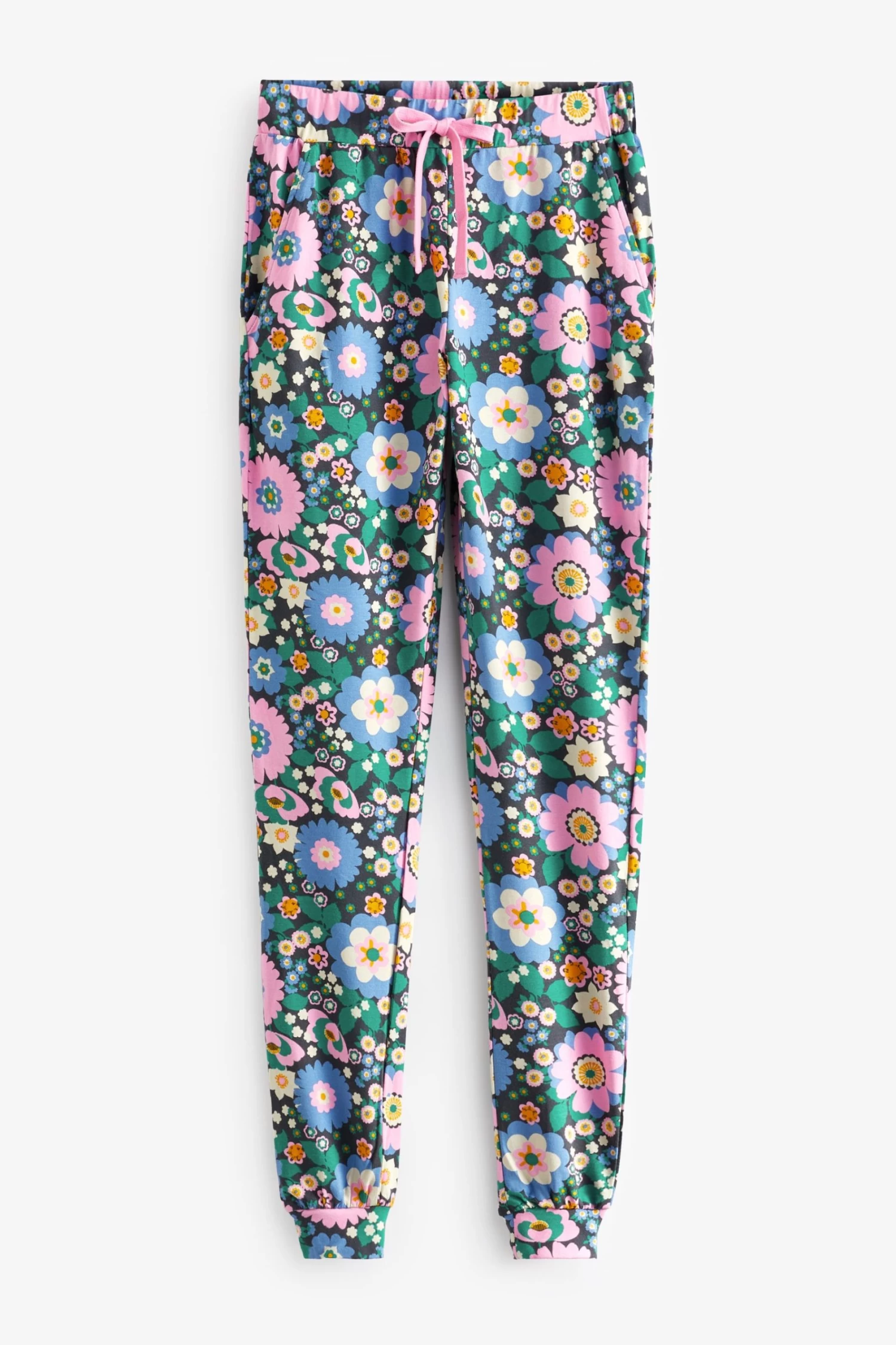 Anorak Pink Nostalgic Flower Cotton Jersey Pyjama Set 6 Anorak Pink Nostalgic Flower Cotton Jersey Pyjama Set - Image 4