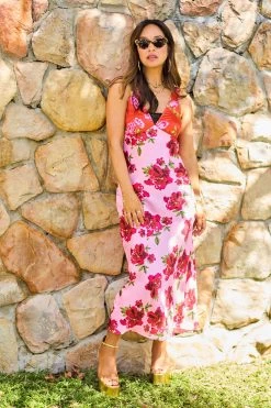 Myleene Klass Satin Slip Dress -Fashion Women D34875s10