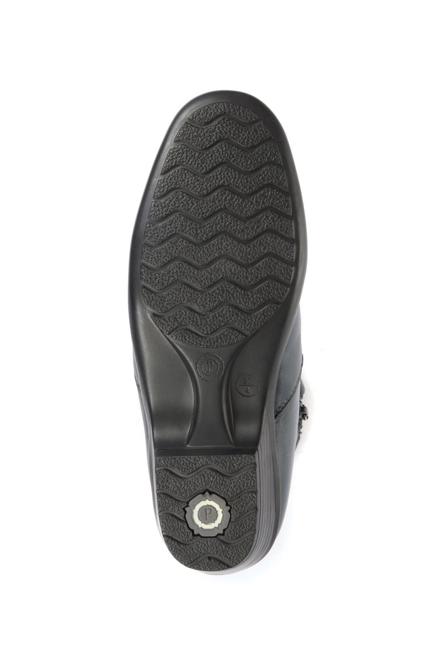 Pavers Blue Leather Ankle Boots 7 Pavers Blue Leather Ankle Boots - Image 5