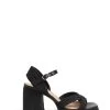 Castañer Castaner Valle Black Platform Block Heels
