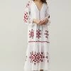 Odd Molly Noor White Maxi Dress -Fashion Women D46195s