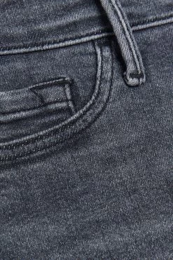 River Island Black Mid Rise Washed Jeans -Fashion Women D46510s4