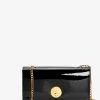 Jasper Conran London Patent Chain Strap Evening Bag -Fashion Women D47191s