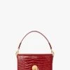 Jasper Conran London Croc Effect East West Multi Strap Bag -Fashion Women D47202s