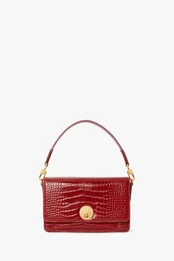 Jasper Conran London Croc Effect East West Multi Strap Bag