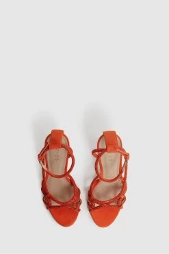 Reiss Eryn Embellished Heeled Sandals -Fashion Women D49 966s3