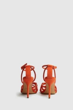 Reiss Eryn Embellished Heeled Sandals -Fashion Women D49 966s4
