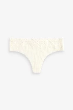 Next Lace Top Rib Knickers -Fashion Women D52005s4