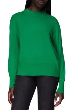 Whistles Green Mae Sweater