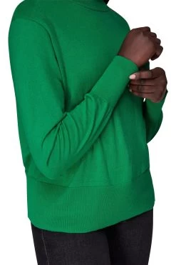 Whistles Green Mae Sweater -Fashion Women D53458s3
