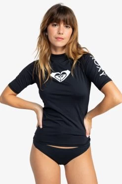 Roxy Whole Hearted Short Sleeve Rash Vest