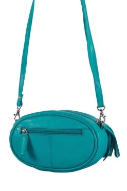 Storm Aurora Leather Cross-Body Pebble Bag -Fashion Women D70700s3