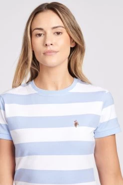 U.S. Polo Assn. Womens Striped T-Shirt Dress 8 U.S. Polo Assn. Womens Striped T-Shirt Dress -Fashion Women D70834s3