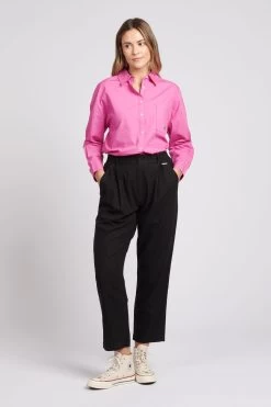 U.S. Polo Assn. Womens Smart Linen Trousers -Fashion Women D70847s4