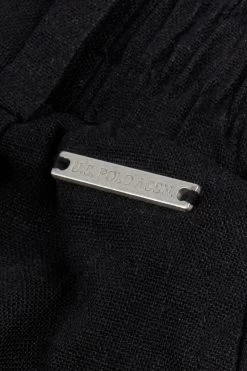 U.S. Polo Assn. Womens Smart Linen Trousers -Fashion Women D70847s6