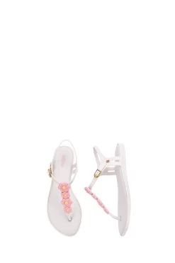 Melissa Solar Spring White Daisy Sandals -Fashion Women D72926s5