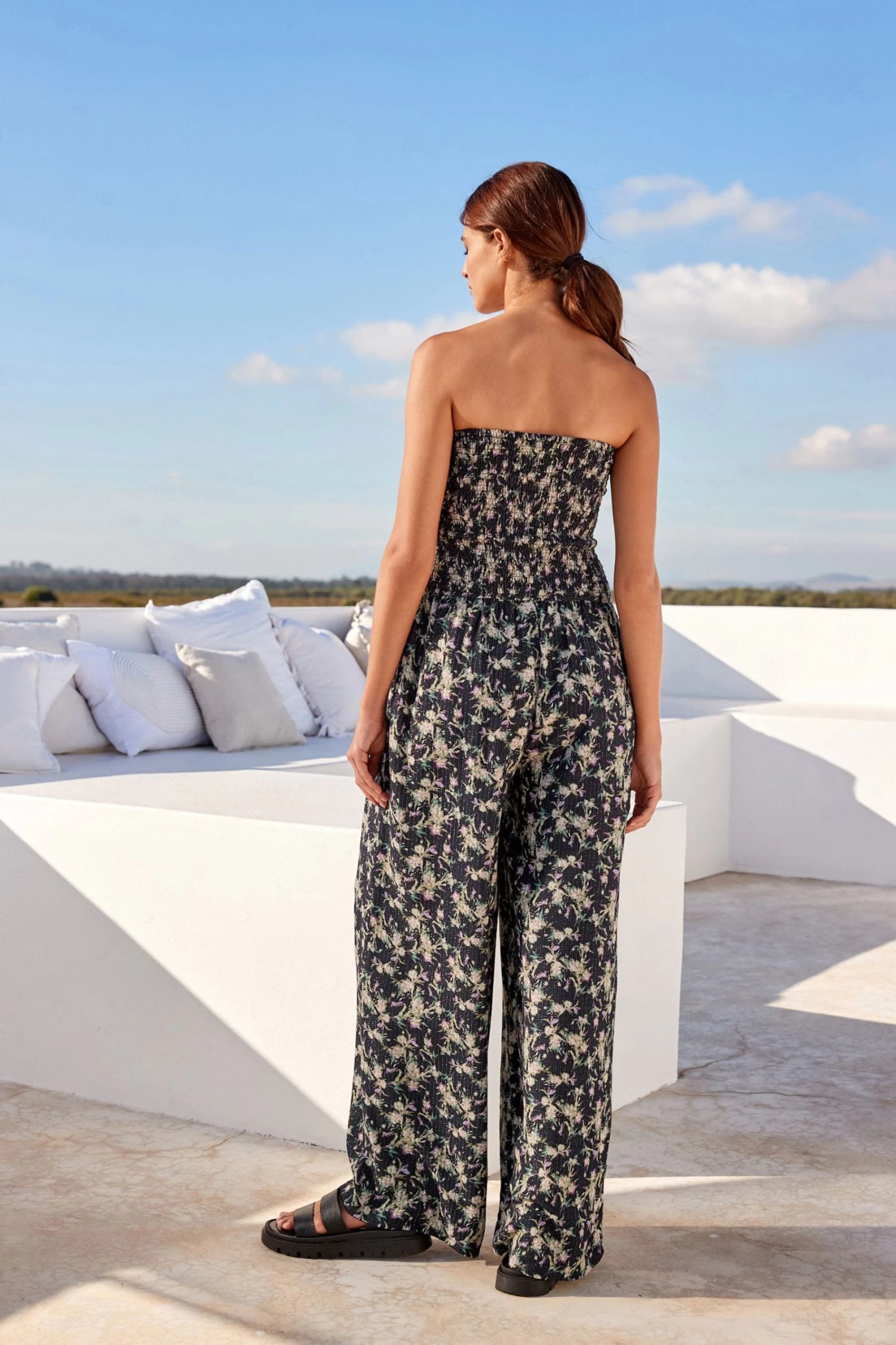 Next Shirred Bandeau Jumpsuit 6 Next Shirred Bandeau Jumpsuit - Image 4