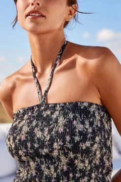 Next Shirred Bandeau Jumpsuit 13 Next Shirred Bandeau Jumpsuit -Fashion Women D75123s5