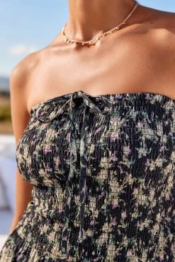 Next Shirred Bandeau Jumpsuit 14 Next Shirred Bandeau Jumpsuit -Fashion Women D75123s6