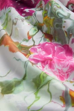 Ted Baker Mekayla White Empire Line Midi Dress With Puff Sleeves -Fashion Women D76029s5