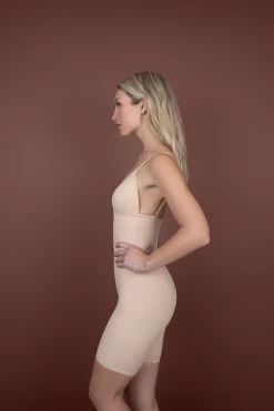 Bye Bra Nude Sculpting Deep V Bodysuit -Fashion Women D79897s5