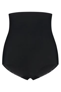 Bye Bra Black Sculpting Mid Waist Briefs -Fashion Women D80235s6