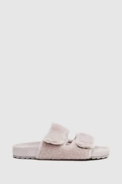 Reiss Farrah Wool Sliders