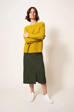 White Stuff Yellow Southbank Jumpers