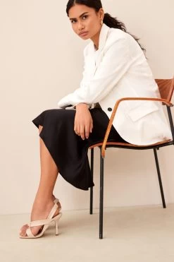 Next Signature Leather Asymmetric Sandals -Fashion Women D87132s3