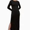 All Saints Nyx Black Maxi Dress 2 All Saints Nyx Black Maxi Dress -Fashion Women D90719s