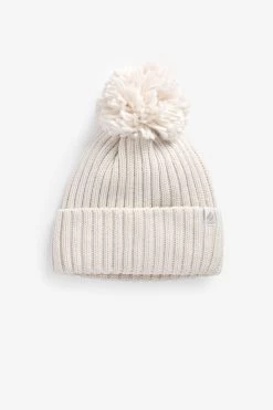 Next Cream Heat Holders Pom Hat -Fashion Women D94635s3