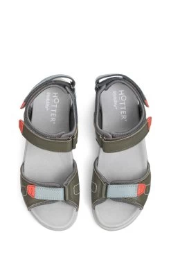 Hotter Walk II Touch Fastening Wide Fit Sandals -Fashion Women D95508s4