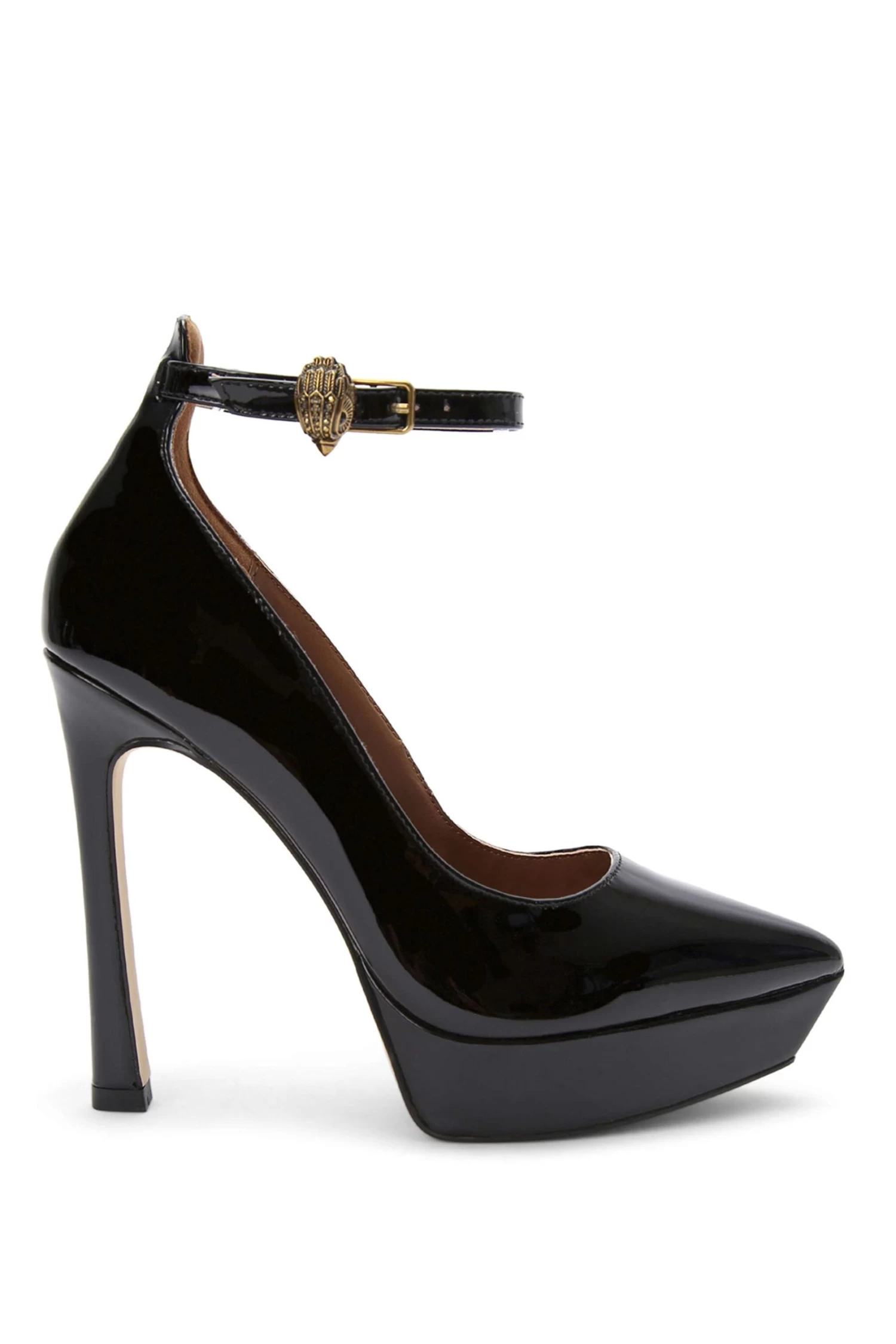 Kurt Geiger London Shoreditch Black Platform Court Shoes 3 Kurt Geiger London Shoreditch Black Platform Court Shoes