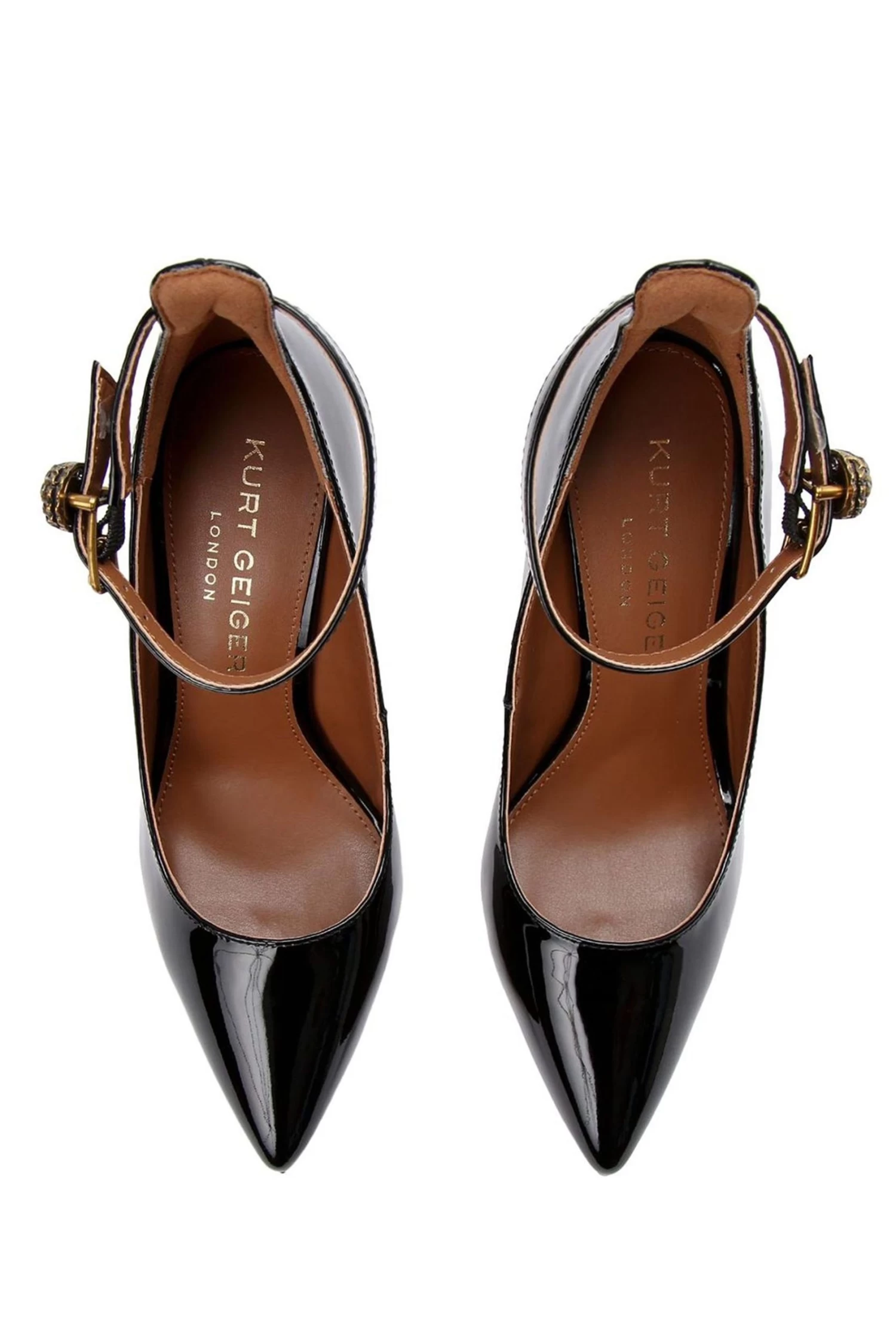 Kurt Geiger London Shoreditch Black Platform Court Shoes 6 Kurt Geiger London Shoreditch Black Platform Court Shoes - Image 4