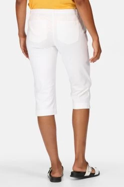 Regatta Bayla White Capri Trousers -Fashion Women D98672s7