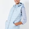 Crew Clothing Company Blue Gilet -Fashion Women D98830s
