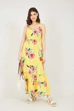 Yumi Oversized Floral Maxi Dress