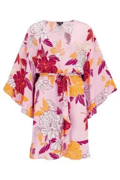 Pour Moi Luxe Woven Frill Detail Gown -Fashion Women K07877s4