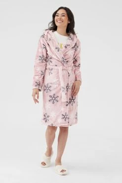 Society 8 Christmas Dressing Gown - Womens 7 Society 8 Christmas Dressing Gown - Womens -Fashion Women K14368s2