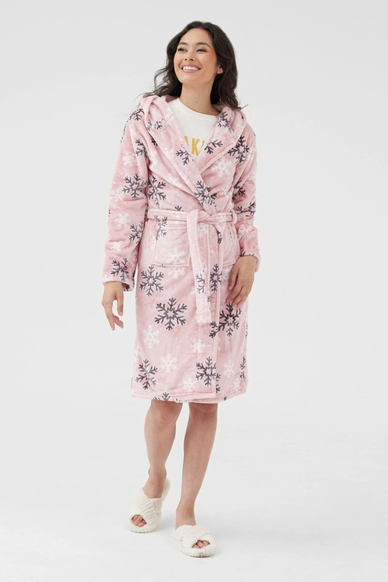 Society 8 Christmas Dressing Gown - Womens 4 Society 8 Christmas Dressing Gown - Womens - Image 2