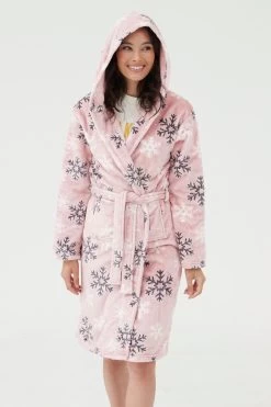 Society 8 Christmas Dressing Gown - Womens 8 Society 8 Christmas Dressing Gown - Womens -Fashion Women K14368s3