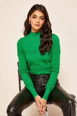 Friends Like These High Neck Long Sleeve Jumper